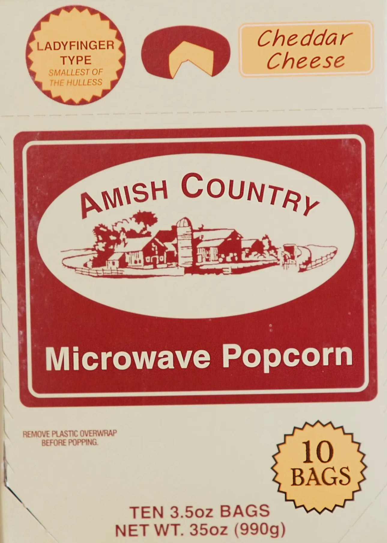 10pk Microwave Cheddar Popcorn