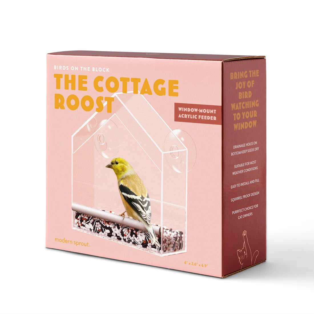 S+F Modern Sprout Bird Feeder