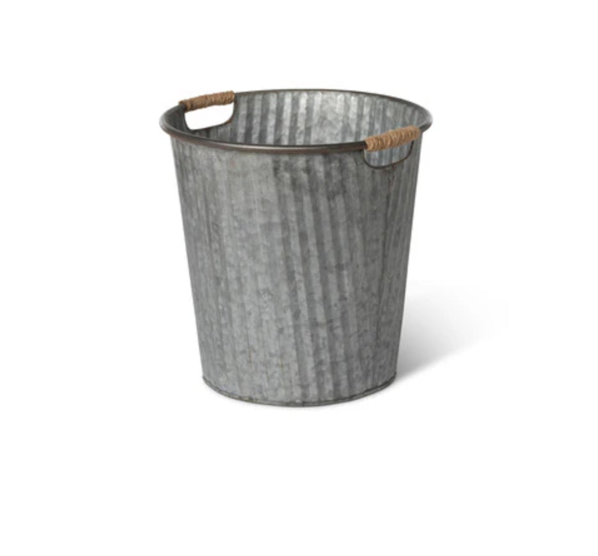 Galvanized Flower Bucket