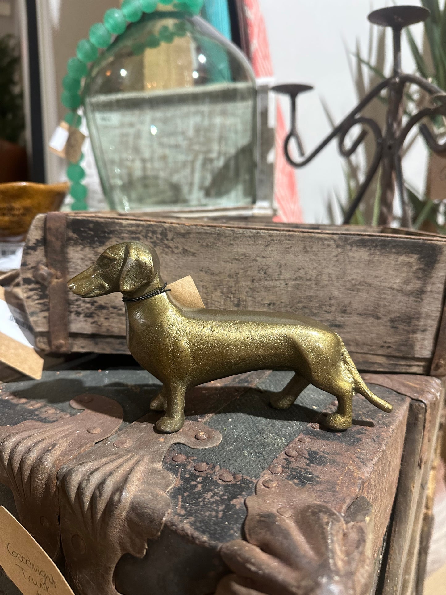 Mini Aluminum Dachshund