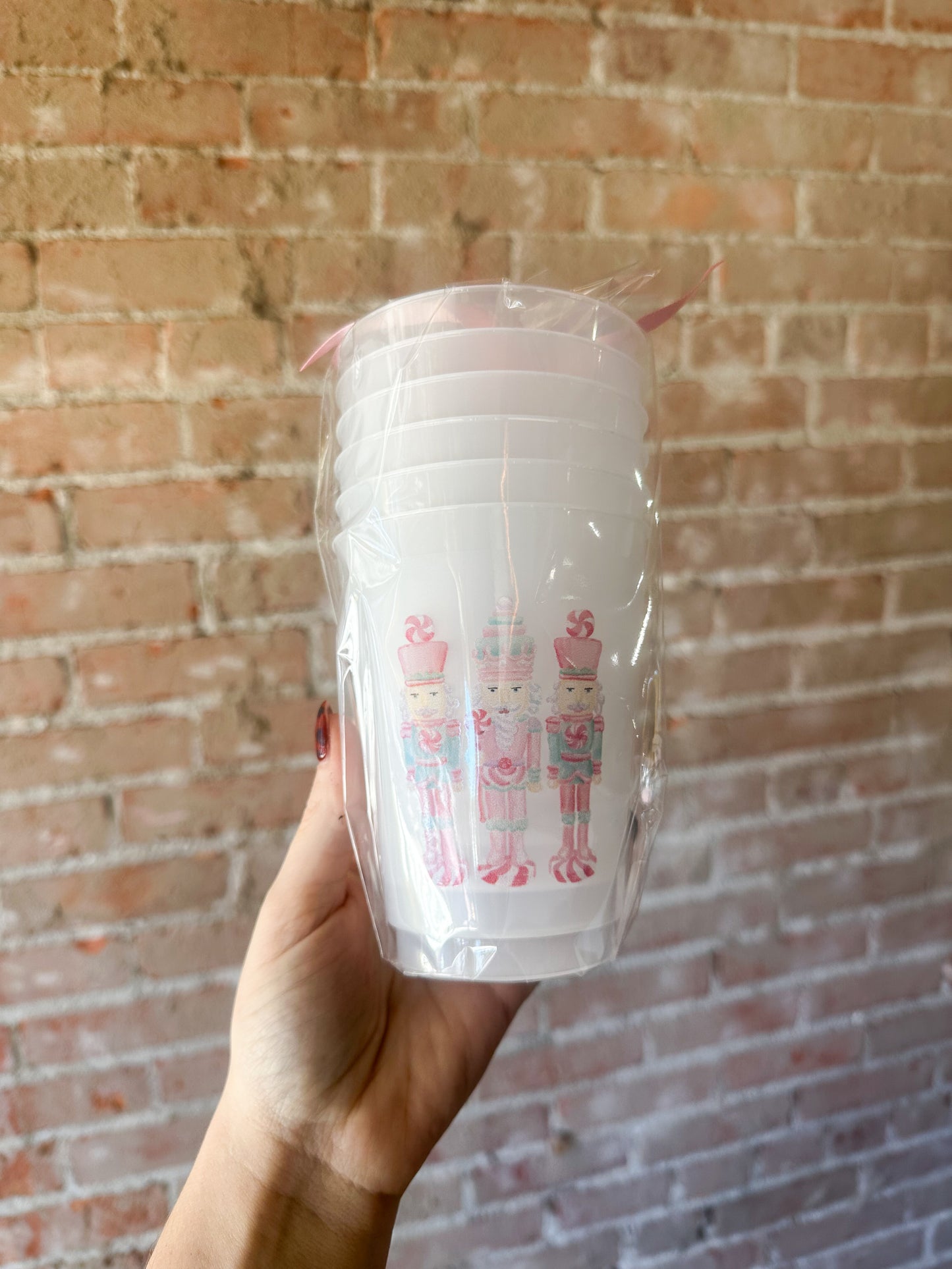 Nutcracker Frosted Cup