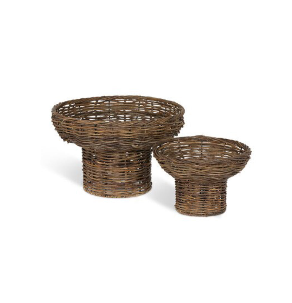 Island Palm Decorative Pedestals