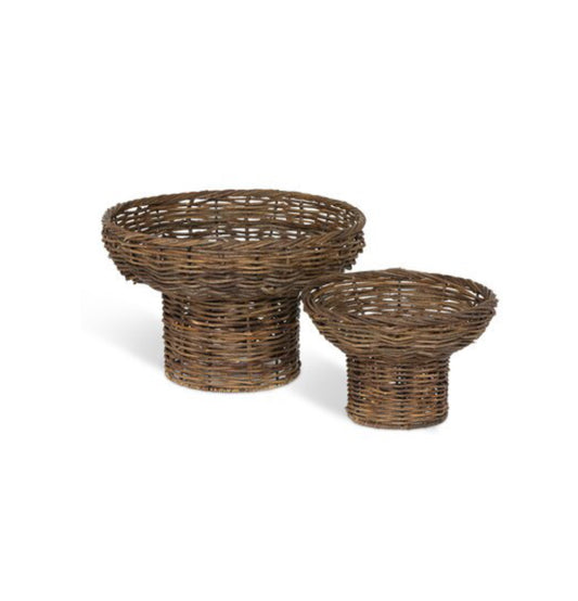 Island Palm Decorative Pedestals