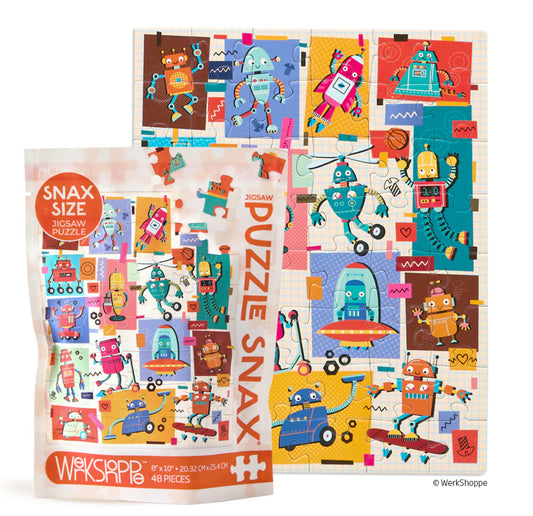 Werkshoppe Puzzle Snax — 48 Pieces