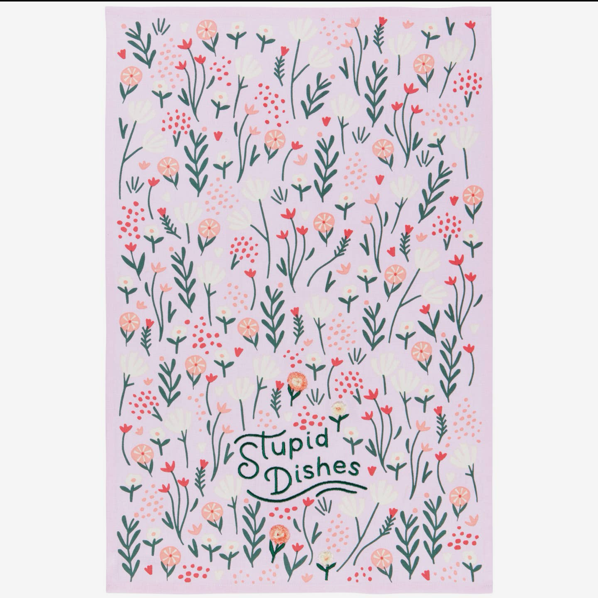 Stupid Dishes Dish Towel
