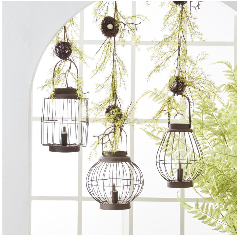 Vintage Wire Lanterns