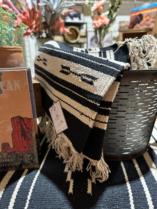 Black & Natural Place Mat
