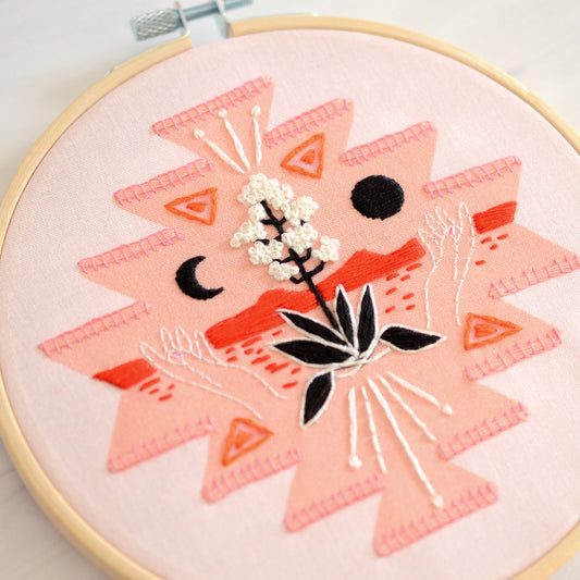 S+F Agave Embroidery Kit