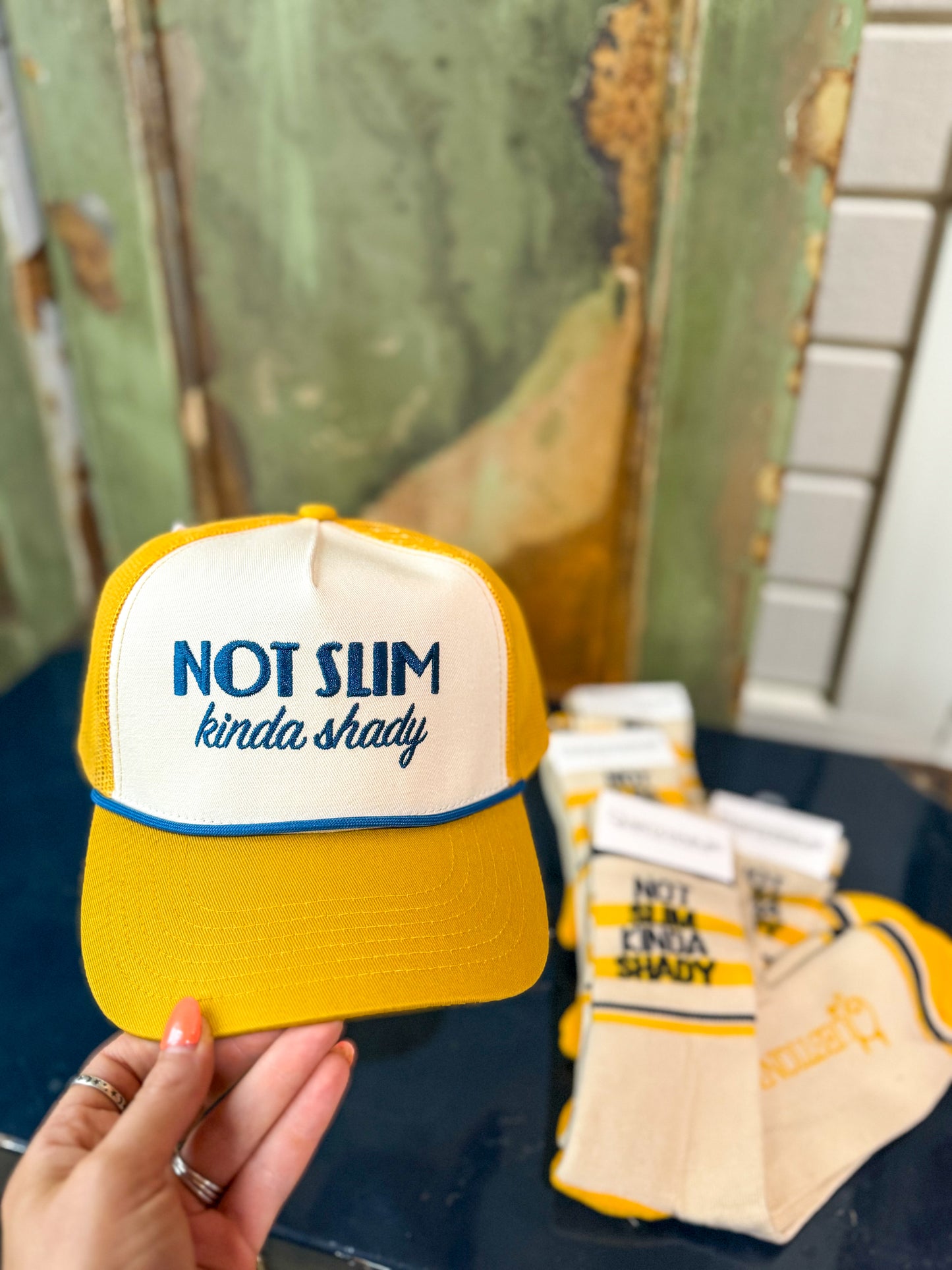 S+F not slim kinda shady cap