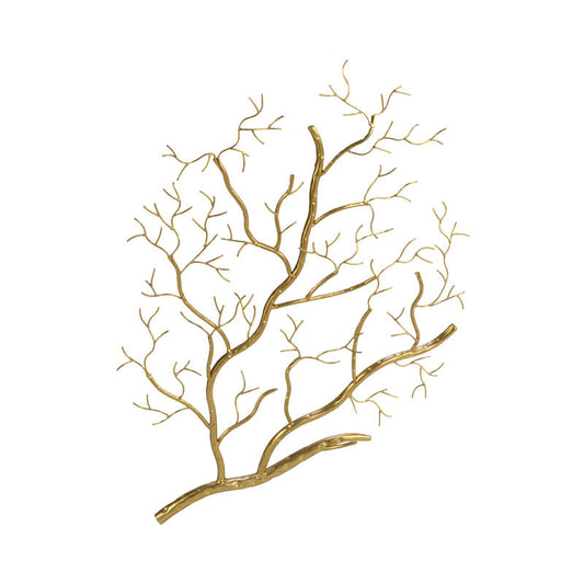 Metal Gold Branch Wall Decor