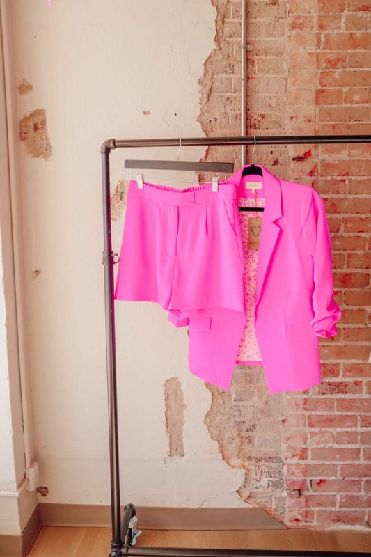 Pretty in Pink Blazer