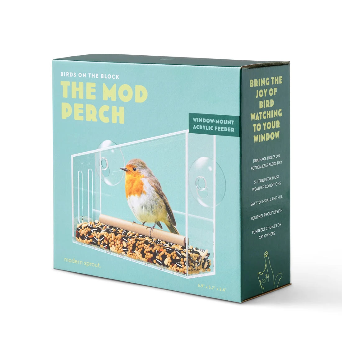 S+F Modern Sprout Bird Feeder