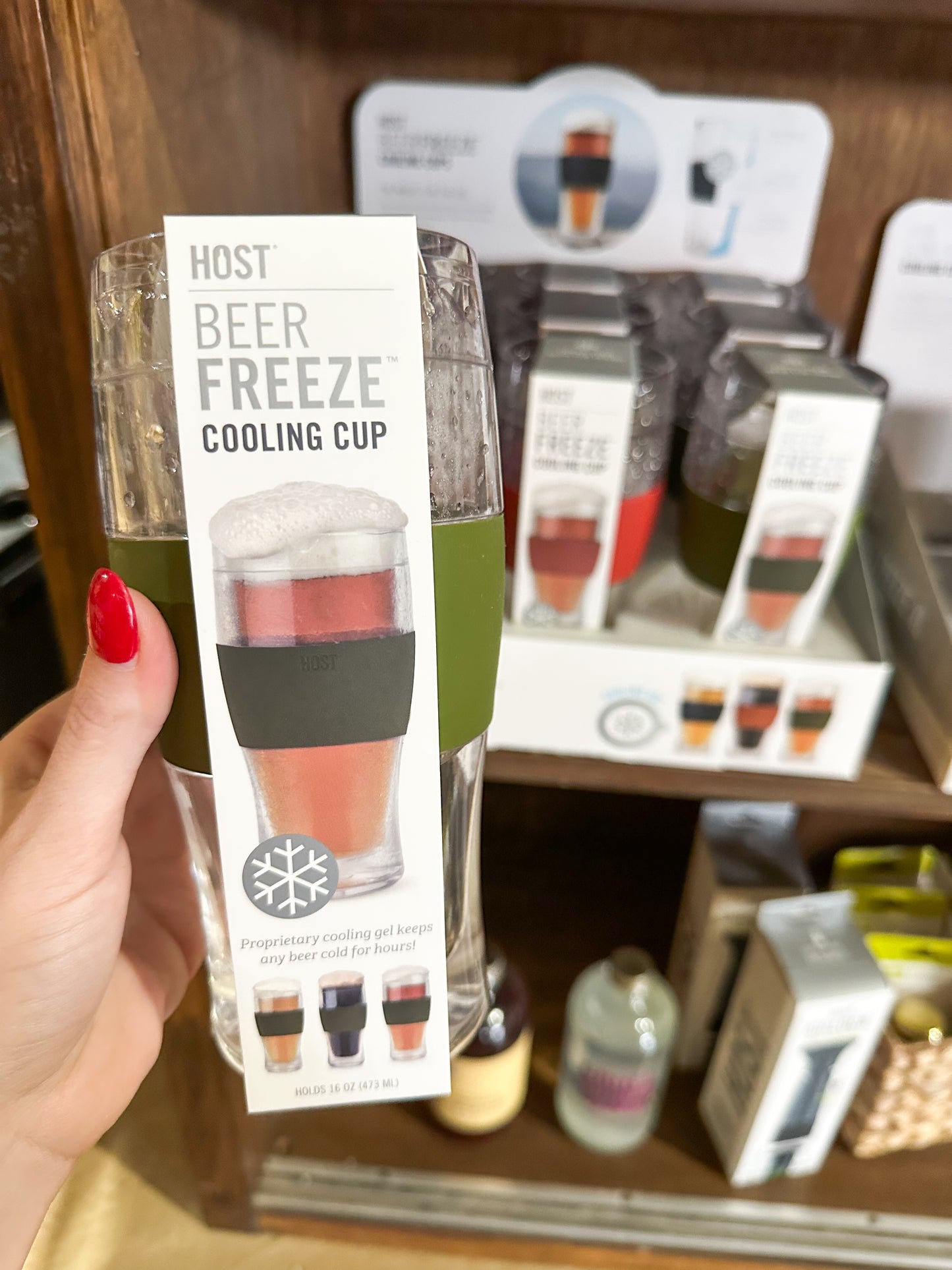 HOST Beer Freeze Cooling Cups