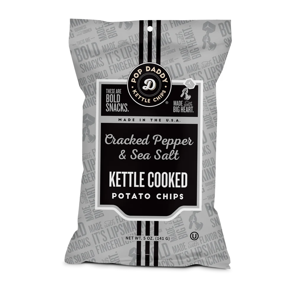 Pop Daddy Kettle Cooked Potato Chips