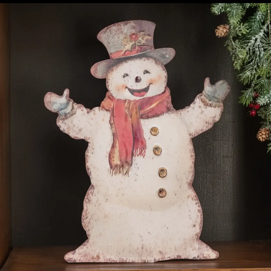 SF 18” Metal Snowman