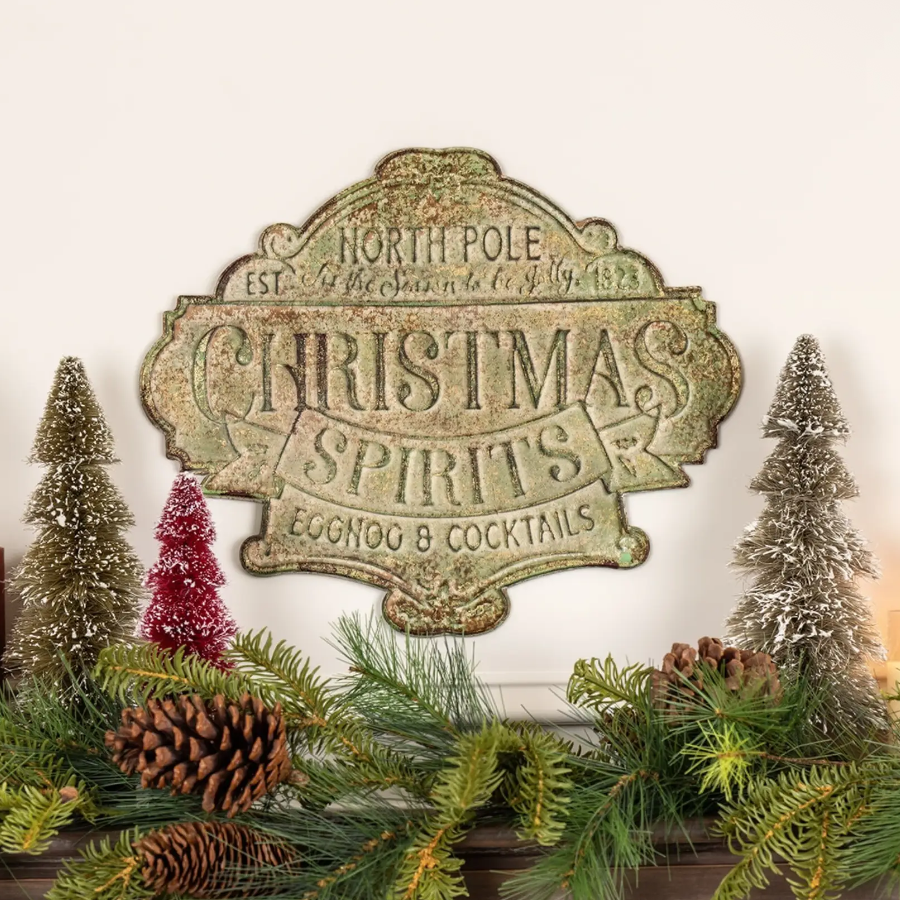 SF Christmas Spirits Sign