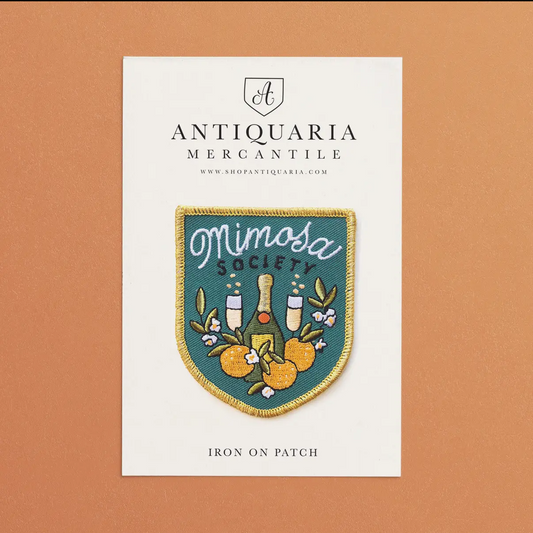 S+F Mimosa Society Iron-On Patch