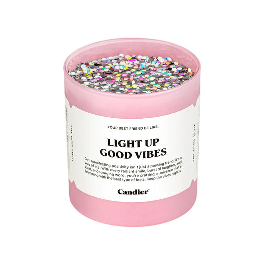 Candier Light Up Good Vibes Candles