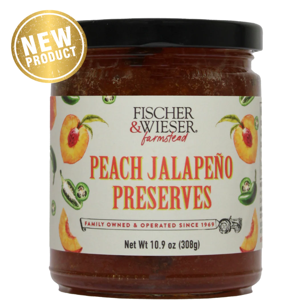 S+F Fischer + Wieser Peach Jalapeño Preserves