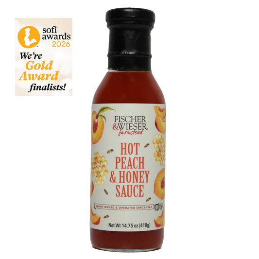 Fischer + Wieser Hot Peach + Honey Sauce