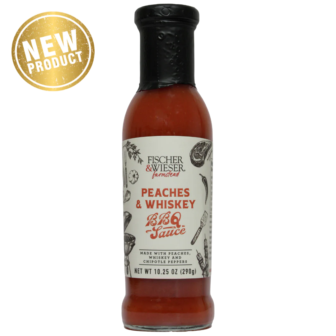 S+F Fischer + Wieser Peach + Whiskey BBQ Sauce