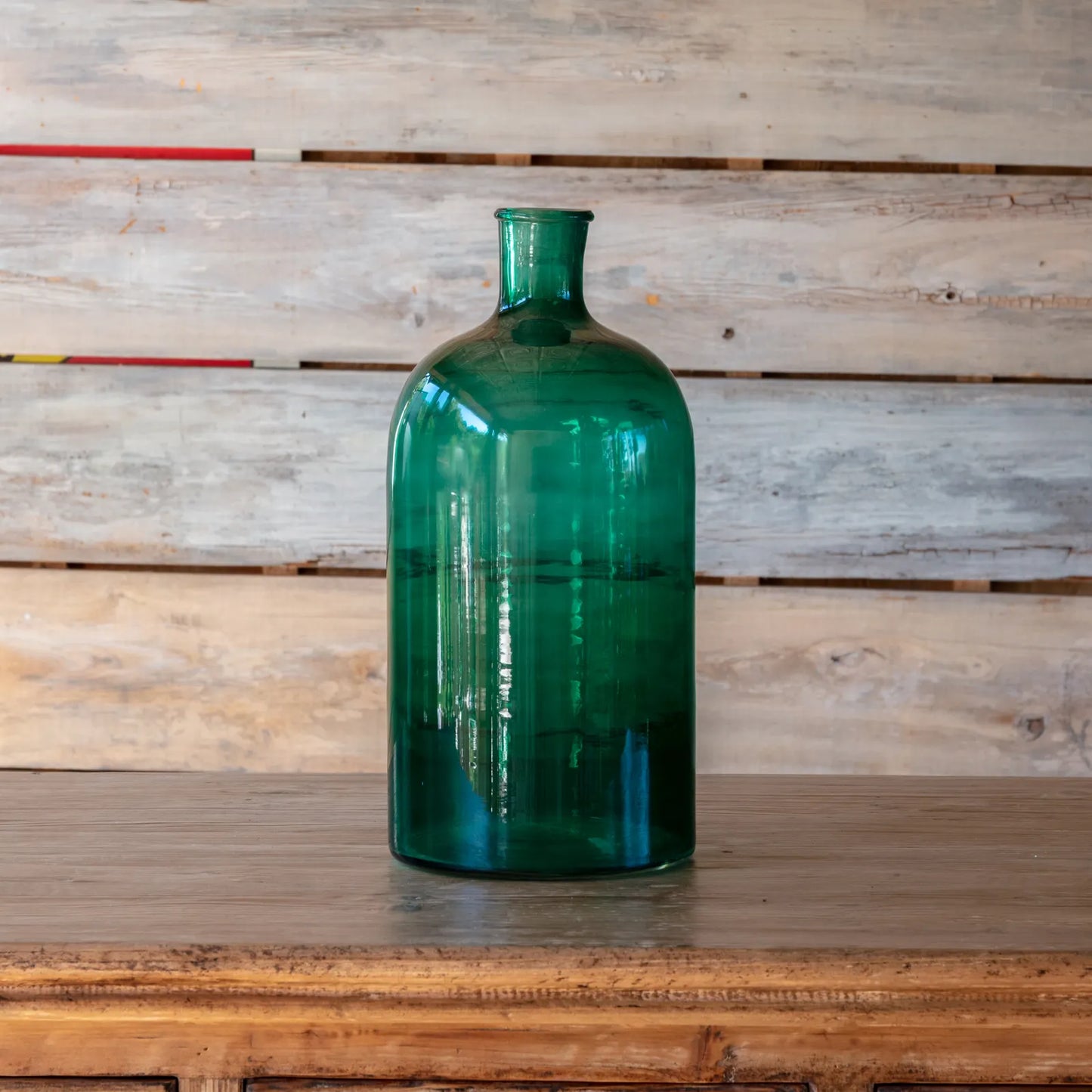 Green Vintage Bottle