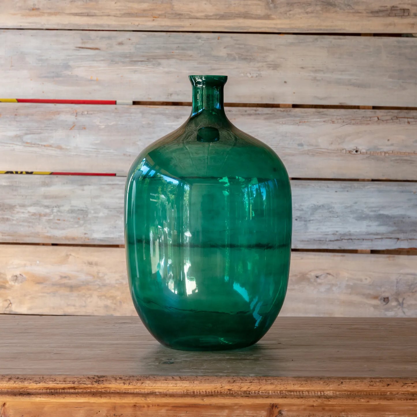 Green Vintage Bottle