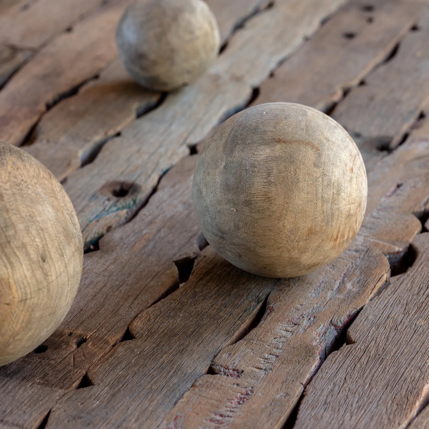 Primitive Wood Sphere