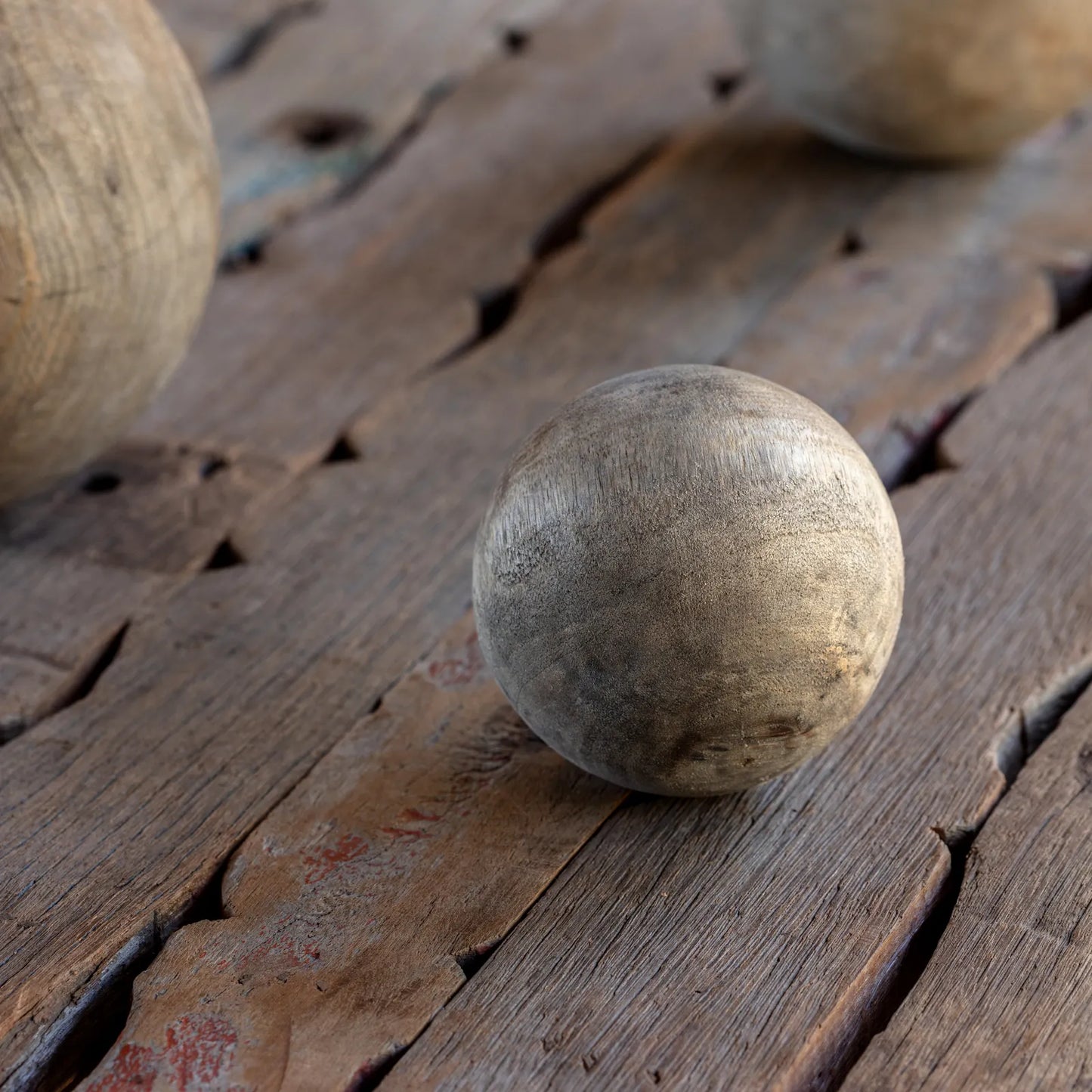 Primitive Wood Sphere