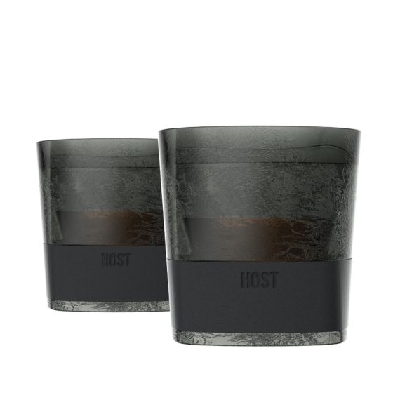 Whiskey FREEZE Cooling Cup in Smoke (Set of 2)